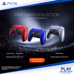 Sony Manette DualSense Deep Earth Cobalt Blue PS5 - Vue supplémentaire 10