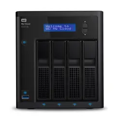 Western Digital My Cloud EX4100 NAS Bureau Marvell Armada 388 2 Go DDR3 24 To HDD My Cloud OS Noir