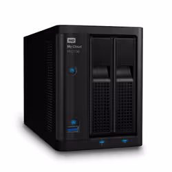 Western Digital My Cloud PR2100 NAS Bureau Ethernet/LAN Noir N3710 - Vue supplémentaire 3