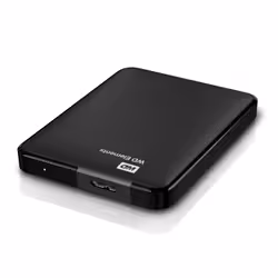 Western Digital WD Elements Portable disque dur externe 2000 Go Noir (WDBU6Y0020BBK-WESN) - Vue supplémentaire 3