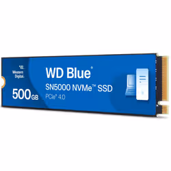 Western Digital Blue SN5000 NVMe 500GB 500 Go M.2 PCI Express 4.0 3D TLC NAND - Vue supplémentaire 2
