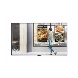 LG 55XS2E-B affichage de messages Écran plat de signalisation numérique 139,7 cm (55") LCD 2500 cd/m² Full HD Noir Web OS 24/7