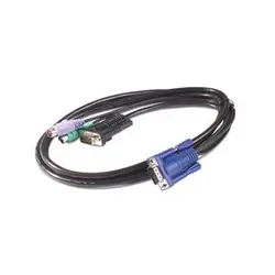 APC KVM PS/2 Cable - 3 ft (0.9 m) Noir 0,91 m