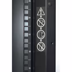 APC AR3100 étagère 42U Rack autonome Noir - Vue supplémentaire 13
