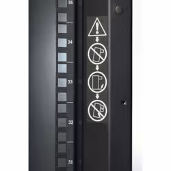 APC AR3150 étagère 42U Rack autonome Noir - Vue supplémentaire 9