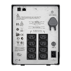 APC Smart-UPS Interactivité de ligne 1,5 kVA 900 W 8 sortie(s) CA