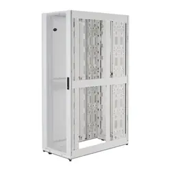 APC Armoire NetShelter SX 48U, 600 mm de largeur x 1 070 mm de profondeur, avec panneaux latéraux SE, blanc - Professionnels