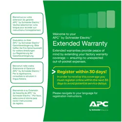 APC Service Pack 3 Year Warranty Extension (for new product purchases) 3 année(s)