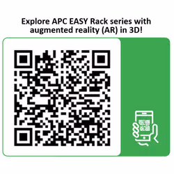APC Easy Rack 42U Rack autonome Noir - Vue supplémentaire 4