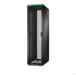 APC Baie EasyRack 600mm/48U/1200mm avec toit, panneau latéral, roulettes, noir