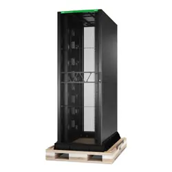 APC NetShelter SX Advanced Rack, High Strength, 48U, 2258H x 750W x 1470D mm, with Shock Package, Black