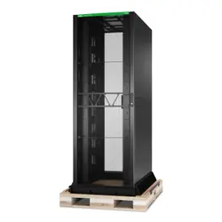 APC NetShelter SX Advanced Rack, High Strength, 48U, 2258H x 800W x 1295D mm, with Shock Package, Black