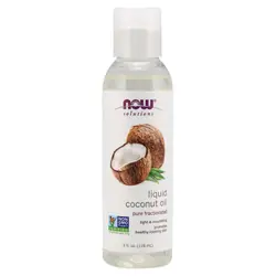NOW Foods Liquid Coconut 118 ml Huile