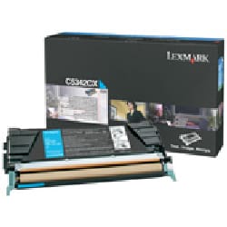 Lexmark C5342CX Cartouche de tonerOriginal Cyan