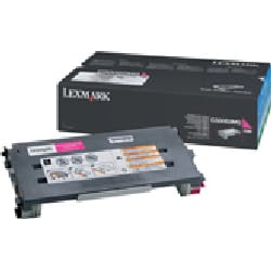 Lexmark C500, X500, X502 Magenta Toner Cartridge (1.5K) Cartouche de toner Original