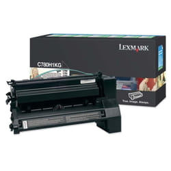 Lexmark C780H1KG Cartouche de tonerOriginal Noir