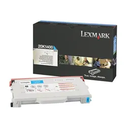 Lexmark 20K1400 Cartouche de tonerOriginal Cyan