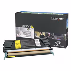 Lexmark C5200YS Cartouche de tonerOriginal Jaune