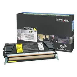 Lexmark C5200YS Cartouche de tonerOriginal Jaune