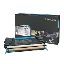 Lexmark C734A2CG Cartouche de toner Original Cyan