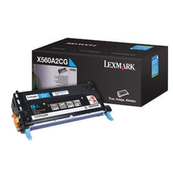 Lexmark X560A2CG Cartouche de tonerOriginal Cyan