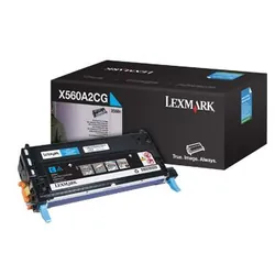 Lexmark X560A2CG Cartouche de tonerOriginal Cyan
