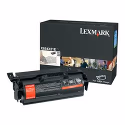 Lexmark X654X21E Cartouche de tonerOriginal Noir