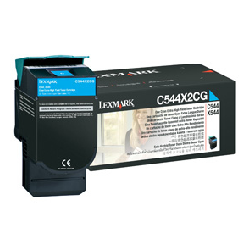 Lexmark C544X2CG Cartouche de tonerOriginal Cyan