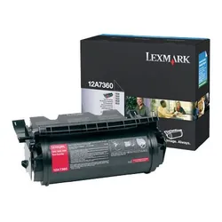 Lexmark 12A7360 Cartouche de tonerOriginal Noir