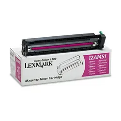 Lexmark 12A1451 Cartouche de tonerOriginal Magenta