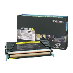 Lexmark C736H1YG Cartouche de toner Original Jaune