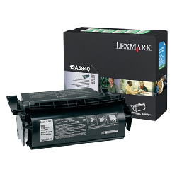 Lexmark 12A5840 Cartouche de tonerOriginal Noir