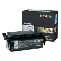 Lexmark 12A5840 Cartouche de tonerOriginal Noir