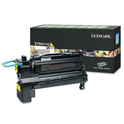 Lexmark X792X1YG Cartouche de toner Original Jaune