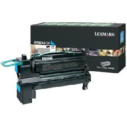 Lexmark X792X1CG Cartouche de tonerOriginal Cyan