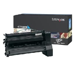 Lexmark C7702CS Cartouche de tonerOriginal Cyan