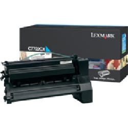 Lexmark C7722CX Cartouche de tonerOriginal Cyan