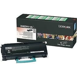 Lexmark X463, X464, X466 High Yield Return Program Toner Cartridge Cartouche de toner Original Noir