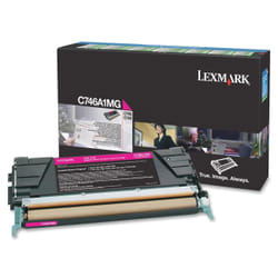 Lexmark C746A1MG Cartouche de toner Original Magenta