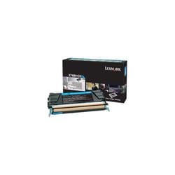 Lexmark X748H1CG Cartouche de tonerOriginal Cyan