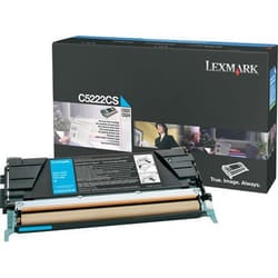 Lexmark Cyan Toner Cartridge for C52x Cartouche de toner Original