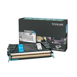 Lexmark 00C5240CH Cartouche de toner Original Cyan