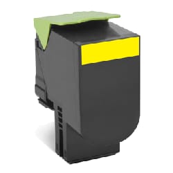Lexmark 80C8HY0 Cartouche de toner Original Jaune