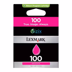 Lexmark 100 cartouche d'encreOriginal Magenta - Vue supplémentaire 2