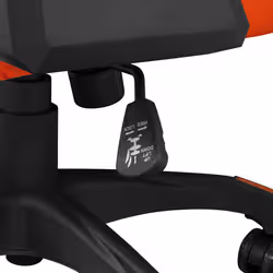 White Shark Monza Siège de jeu sur PC Siège rembourré Rouge - Vue supplémentaire 4