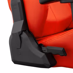 White Shark Monza Siège de jeu sur PC Siège rembourré Rouge - Vue supplémentaire 5