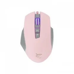 White Shark GARETH Pink souris Droitier USB Type-A Optique 6400 DPI