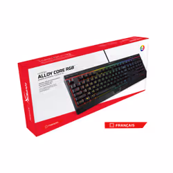 HyperX Alloy Core RGB clavier USB AZERTY Français Noir - Vue supplémentaire 6