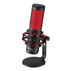 HyperX QuadCast Noir, Rouge Microphone de table