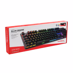 HyperX Alloy Origins clavier USB AZERTY Français Noir - Vue supplémentaire 5